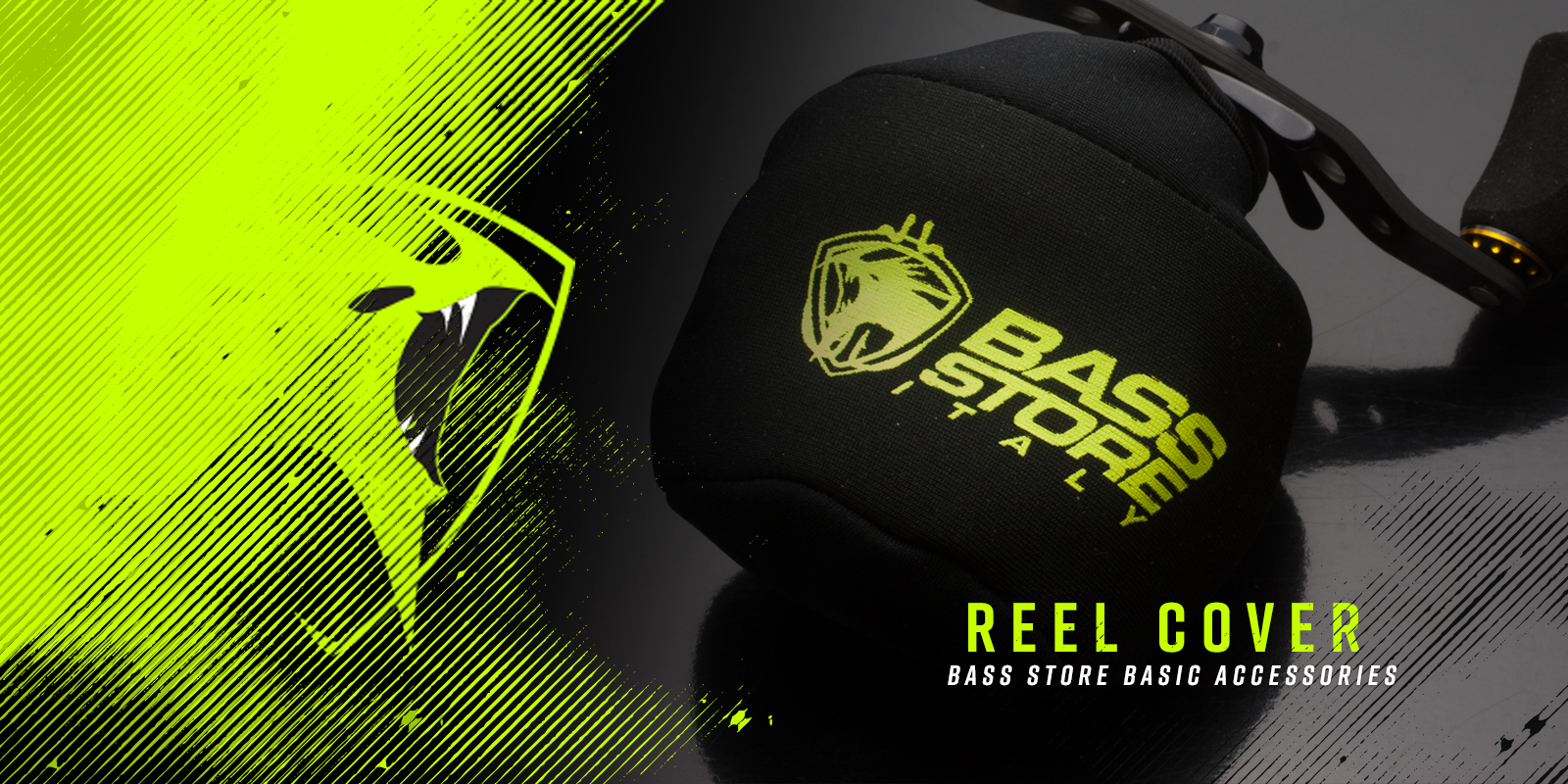 Funda de neopreno para carrete de fundición de perfil bajo bassstoreitaly